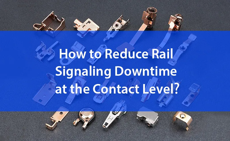 Wie lassen sich Ausfallzeiten von Eisenbahnsignalanlagen auf Kontaktebene reduzieren?