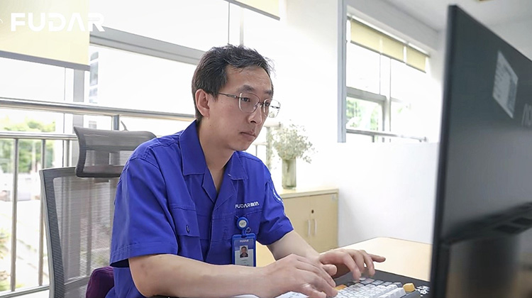 Wan Dai at work