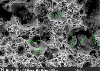c—Mechanische Pulvermischung 5000x