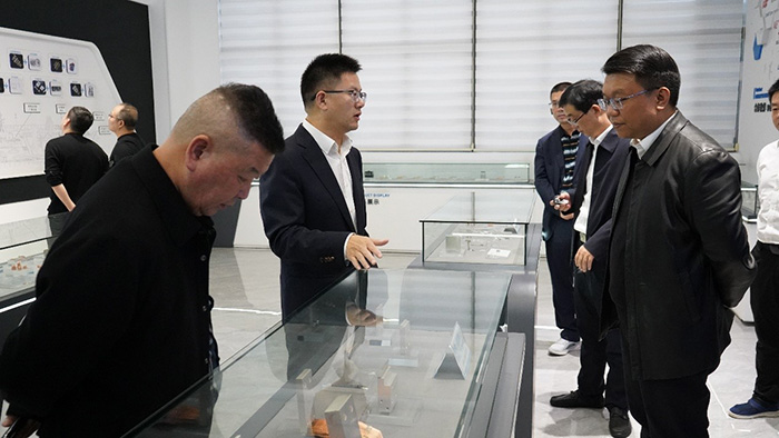 Die Delegation aus dem Kreis Yongxing in der Provinz Hunan besuchte Fuda.