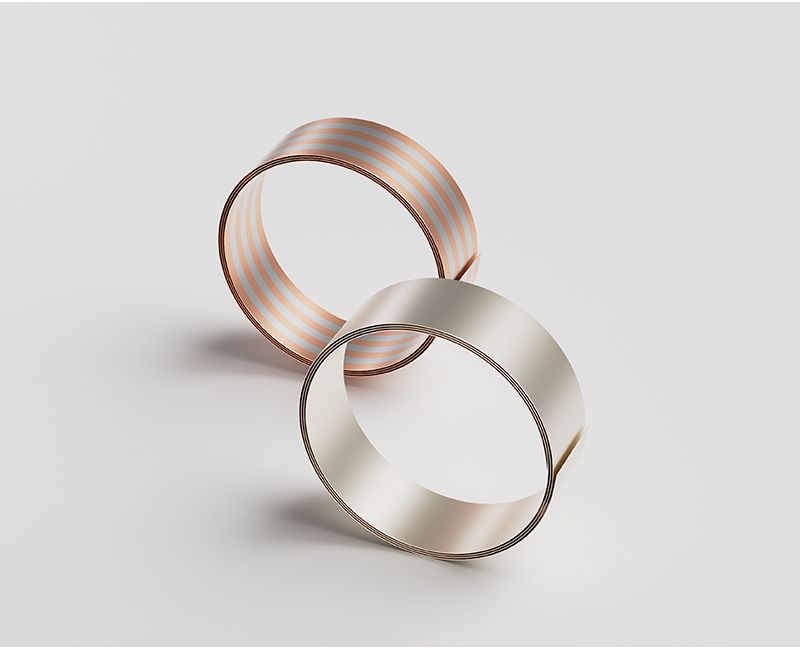 Plattierte Bänder - ECM05