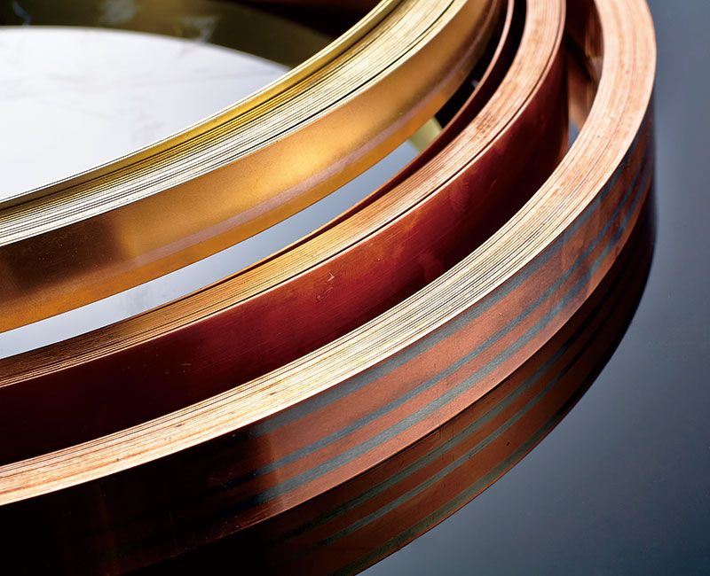 Plattierte Bänder - ECM05