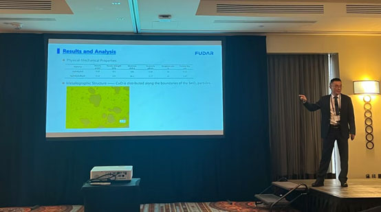 Fudar-Legierung auf führenden internationalen Branchenforen und Ausstellungen präsentiert.